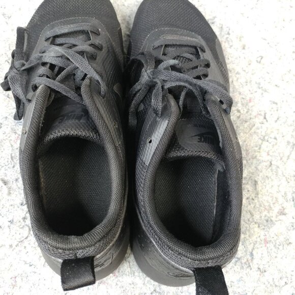 Nike Air Max Tavas Boys 7Y Running Shoes Sneakers Low Top Black 814443-005 - Picture 9 of 10